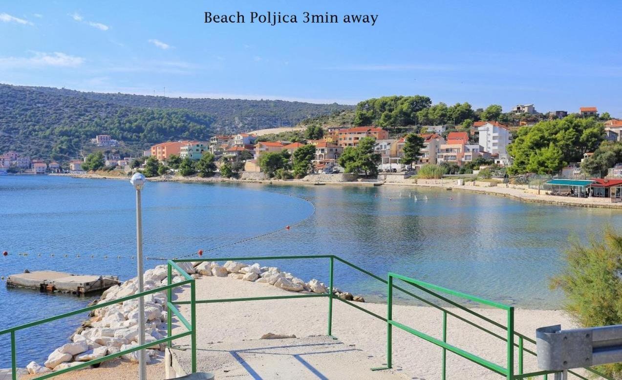 Seaside Villa Near Trogir - Poljica Маріна Екстер'єр фото