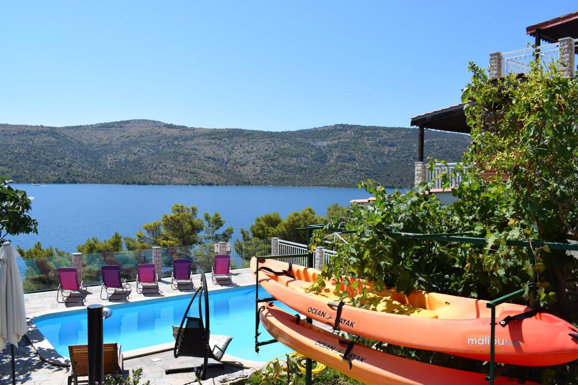 Seaside Villa Near Trogir - Poljica Маріна Екстер'єр фото